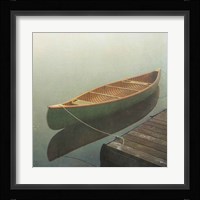 Calm Waters Canoe II Framed Print
