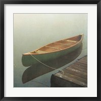 Calm Waters Canoe II Framed Print