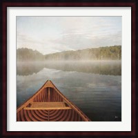 Calm Waters Canoe I Fine Art Print
