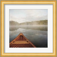 Calm Waters Canoe I Fine Art Print