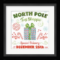 Santa Signs IV Fine Art Print