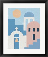 Santorini Summer II Framed Print