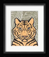 Jungle I Green Framed Print