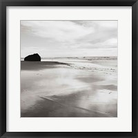 Bandon Beach Oregon I Crop Framed Print