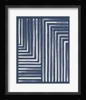 Blue Sunset III Framed Print