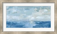 Silver Blue Sea Fine Art Print