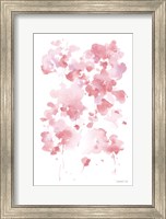 Cascading Petals I Pink Fine Art Print