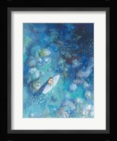 Paddle Board Exploring I Framed Print