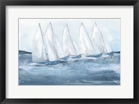 Group Sail II Framed Print