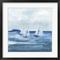 Sailboats VIII Framed Print