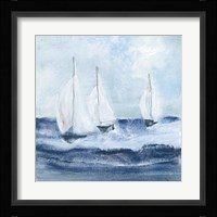 Sailboats VII Framed Print
