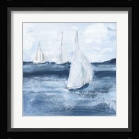 Sailboats VI Framed Print