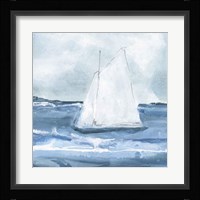 Sailboats IV Framed Print