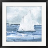 Sailboats IV Framed Print