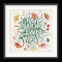 Wildflower Vibes IV Framed Print