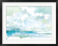 Ocean Dreaming Pale Blue Fine Art Print