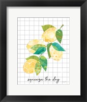 Summer Lemons Sentiment II Fine Art Print