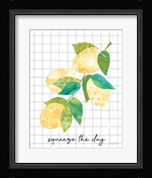 Summer Lemons Sentiment II Fine Art Print