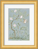 Spring Mural II Blue Fine Art Print