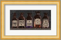 Apothecary Noir VI Fine Art Print