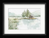 Serene Lake II Framed Print