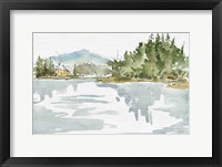 Serene Lake I Framed Print