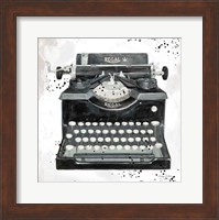 Graffiti Typewriter Fine Art Print