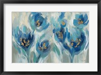 Blue Fairy Tale Floral III Fine Art Print