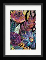 Festive Season I Black Crop I Framed Print