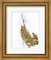 Gold Dress II Fine Art Print