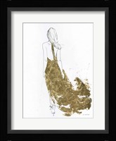 Gold Dress II Fine Art Print