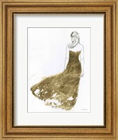 Gold Dress I Fine Art Print