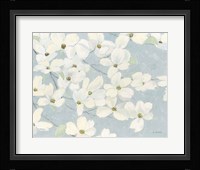 Spring Dogwoods Blue Fine Art Print