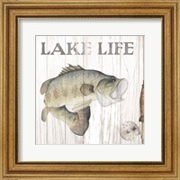 Lake Fishing II Fine Art Print