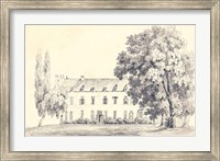 Country House Sketch Fine Art Print