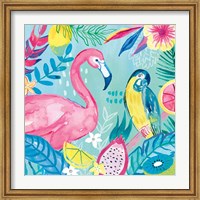 Fruity Flamingos IV Fine Art Print