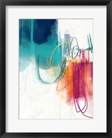 Turquoise No. 1 Framed Print