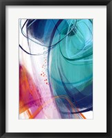 Turquoise No. 2 Framed Print