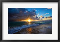 Sunrise Over Miami Beach Framed Print