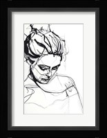 Silhouette 1 Framed Print