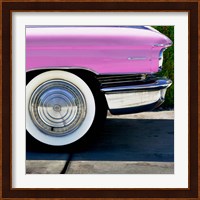 Pink Cadillac Tire Fine Art Print