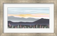 Sunset Over the Blue Ridge Fine Art Print