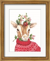 Christmas Goat Fine Art Print