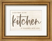 Seasoned with Love Kitchen Fine Art Print