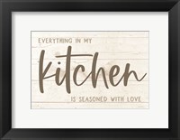 Seasoned with Love Kitchen Fine Art Print