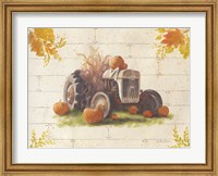 Harvest Tractor Fine Art Print
