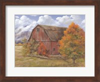 Autumn Barn Fine Art Print