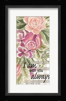 I Am With You Always Fine Art Print