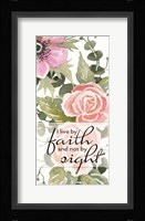 Live By Faith Fine Art Print