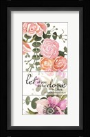 Let All You Do be Done in Love Fine Art Print